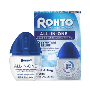 Rohto Multi-Symptom Relief Cooling Eye Drops - 4 Oz