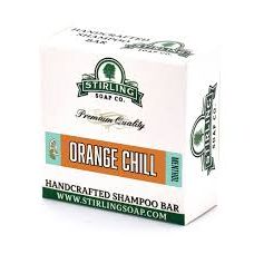 Stirling Soap Co. Orange Chill Menthol Shampoo Bar 3.8 Oz