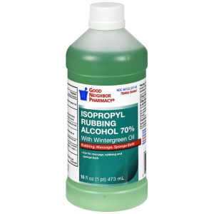 GNP 70% Isopropyl Alcohol with Wintergreen 16 fl oz (Case of 12)