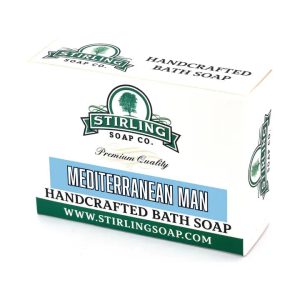 Stirling Soap Co. Mediterranean Man Shampoo Bar 3.8 oz