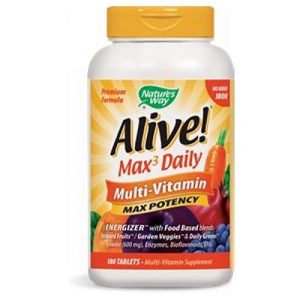 NATURE'S WAY ALIVE! W/O IRON 180 TAB
