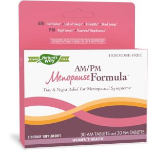 Nature's Way AM/PM Menopause Formula - Hormone Balance and Support - 60 Capsules