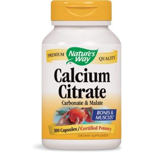 Nature's Way, Calcium Citrate, 100 Capsules
