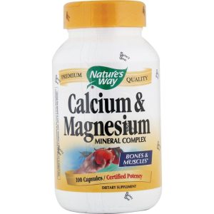 NATURE'S WAY CALCIUM & MAGNESIUM, 100 CAP