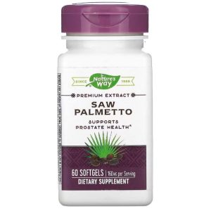 Nature'S Way Saw Palmetto Extract 60 Sgel