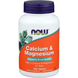 Now Foods Calcium & Magnesium 100 Tablets - 1270