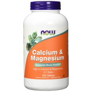 Now Foods Calcium & Magnesium 2:1 Ration 250 Tablets - 1272