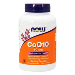 Now Foods CoQ10 60 mg 180 Vcaps -3154