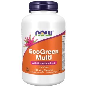 Now Foods EcoGreen Multi Vitamin 180 Vcaps - 3788