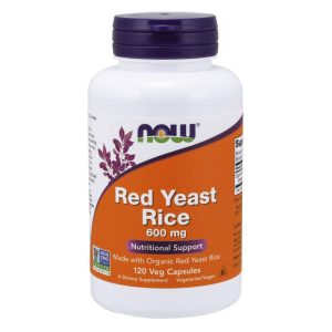 Now Foods Red Yeast Rice 600 mg 120 Vcaps - 3501