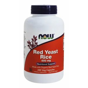 Now Foods Red Yeast Rice 600 mg 240 Vcaps - 3499