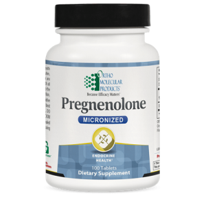 Ortho Molecular Pregnenolone 100 Tablets - 2 Pack