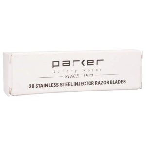 Parker Stainless Steel Injector Razor Blades 20 ct