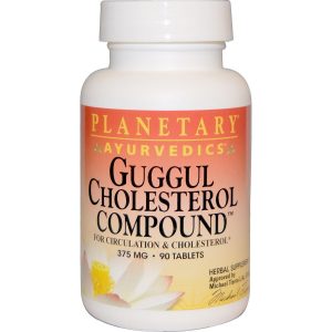 Planetary Ayurvedics - Guggul Cholesterol Compound 375 mg. - 90 Tablets