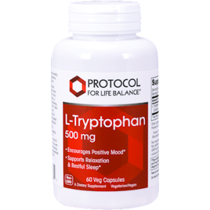 Protocol For Life Balance L-TryptoPhan 500 Mg 60 Vcaps - P0166 -