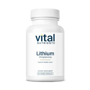 Vital Nutrients Lithium (orotate) 5mg 90 Vcaps