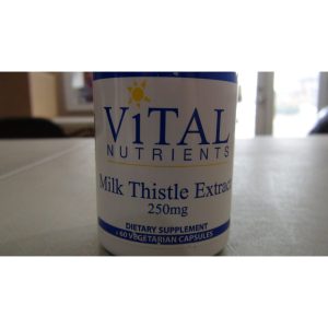 Vital Nutrients Milk Thistle Extract 250mg 60 Vcaps