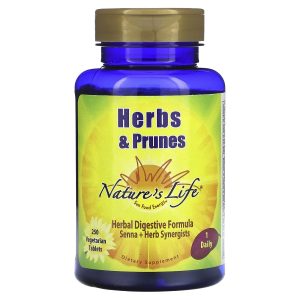 Nature's Life Herbs & Prunes 100 Vtabs    PN 00625