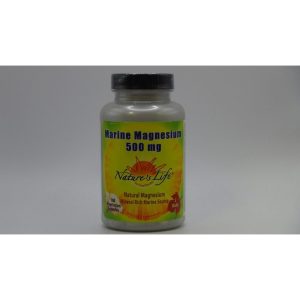 Nature's Life Marine Magnesium 500 mg 100 Capsules