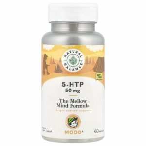 Natural Balance 5-HTP 50mg 60 Vcaps - B00028P2V2