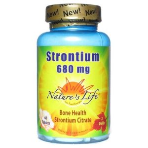 Nature's life Strontium 680mg 60 tab 91417