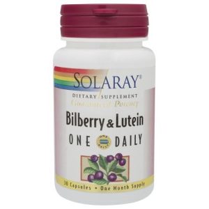 Solaray Bilberry & Lutein, 30 capsules  03115