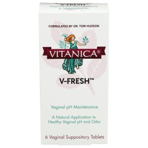Vitanica V-Fresh Suppositories 6 Count