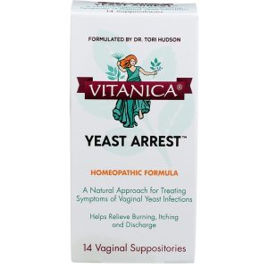 Vitanica Yeast Arrest 14 Suppositories