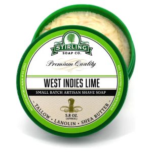 Stirling Soap Co. West Indies Lime Shaving Collection